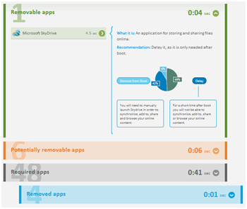 Если отложить старт программы, то утилита сделает запуск после полного включения компьютера