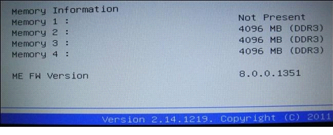 Сколько установленной RAM может использовать материнская плата видно во вкладке MEMORY БИОС
