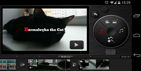 рис.2. Интерфейс мультимедиа простой и лаконичный