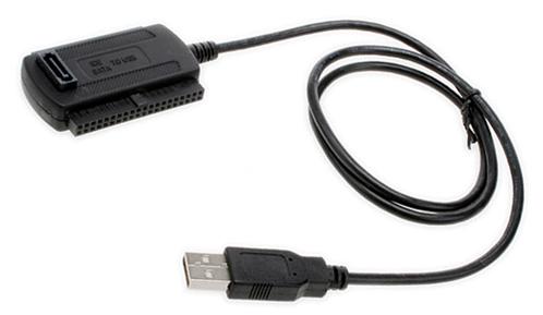 Выглядит usb переходник для жесткого диска вот так