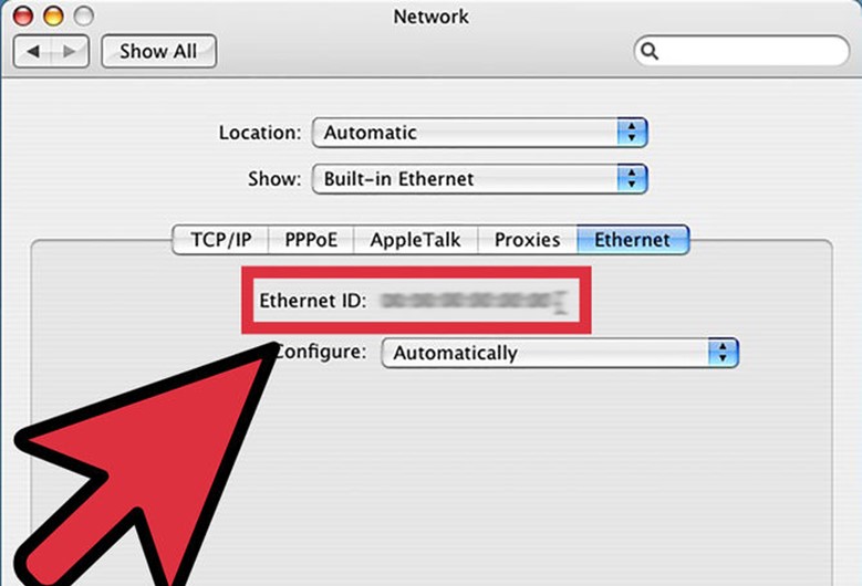 MAC адрес в Apple MAC адрес в Apple