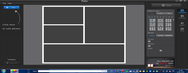 Окно с кнопкой Add