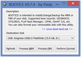 рис.2. Когда появится новое окно, нажимаем на опцию под названием «Perform Format»