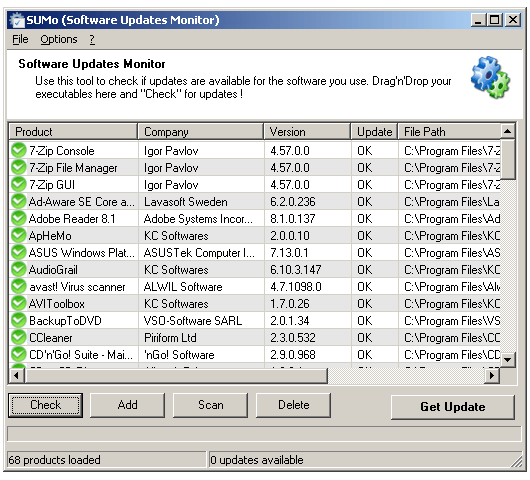 программа SUMo