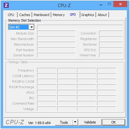 Пустой слот