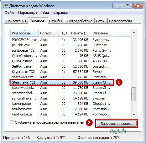 Ручное удаление