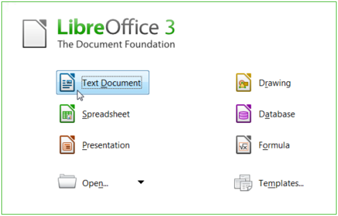 Программа LibreOffice 3