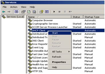 DCHP Client