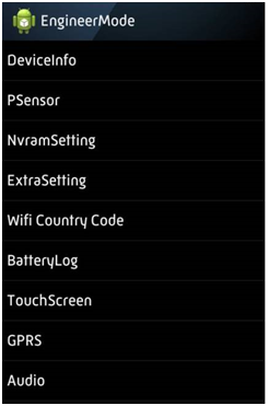 Используйте код *#*#4636#*#* 