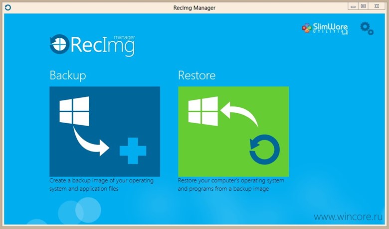 RecImg Manager RecImg Manager
