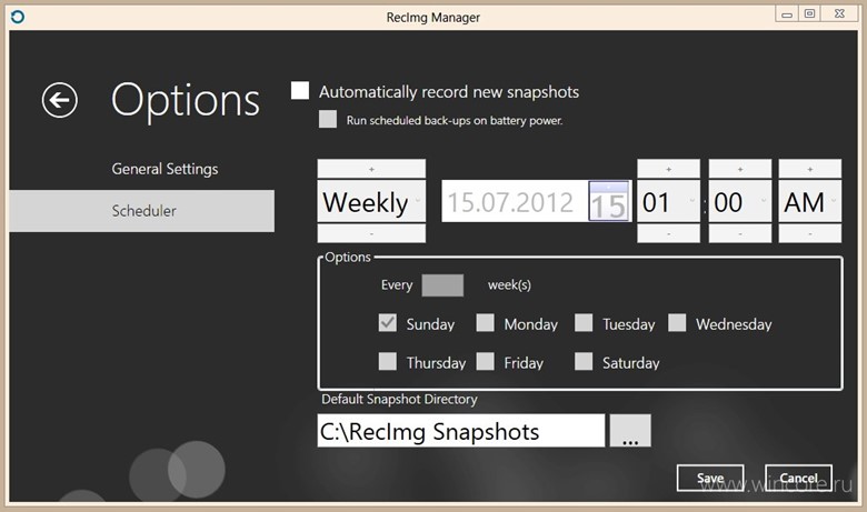 RecImg Manager RecImg Manager