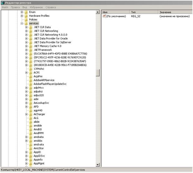 Выискиваем процесс и ликвидируем ветку, в которой находиться нежелательный элемент