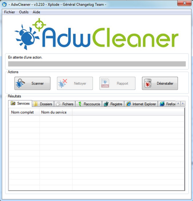 Утилита AdwCleaner
