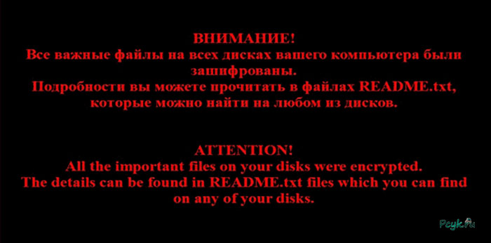Цель злоумышленников – заблокировать вам доступ к важной личной информации