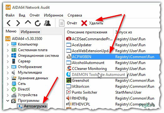 Программа AIDA 64