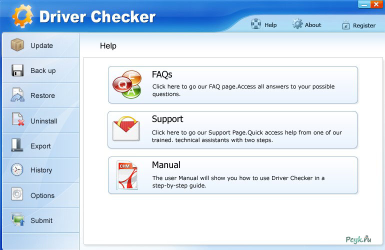 Программа Driver Checker 