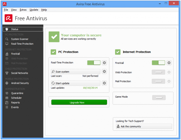 Avira Free 2015