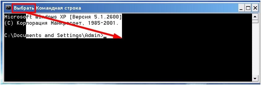 Проще всего воспользоваться мышкой (если такая функция включена), стандартным способом – зажимается левая кнопка и выделяется нужное место (опять же – не по строкам)