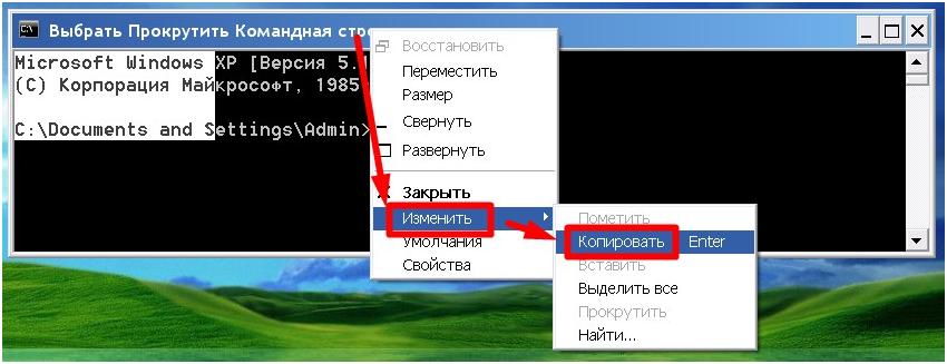 Правой кнопкой мыши вызывается контекстное меню и выбирается «Изменить» и «Скопировать»