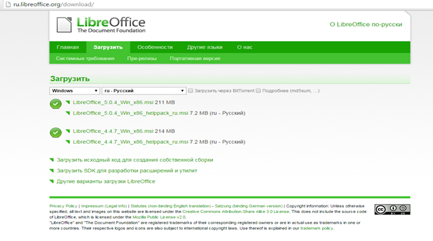 программа для редактирования PDF файлов LibreOffice