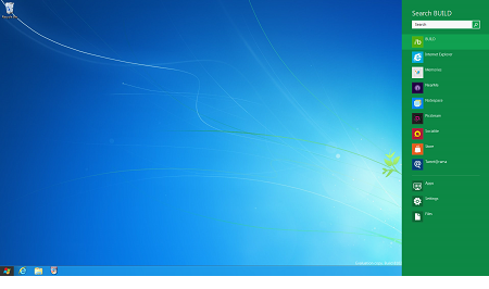 Панель настроек Windows 8.1
